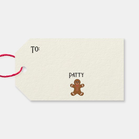 Aus Liebe Geschenketiketten Button Geschenkanhänger (Rückseite Horizontal)