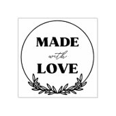 Aus Liebe hergestellt Gummistempel (Prägung)