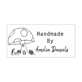 Aus Liebe Toadstool, selbstklebend Kautschuk Brief Gummistempel