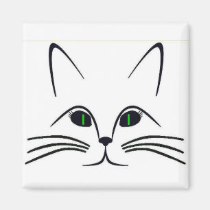 Aus Liebe zu Katzen Magnet