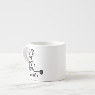 Aus Liebe zum Fußball Espressotasse