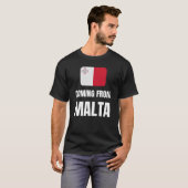 Aus Malta kommend T-Shirt (Vorne ganz)