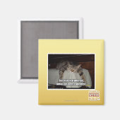 Aus Mangel an Interesse Magnet (Vorderseite/Rückseite)