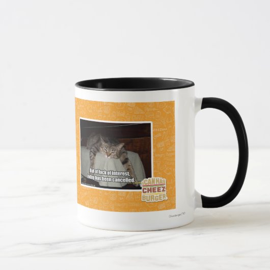 Aus Mangel an Interesse Tasse (Rechts)