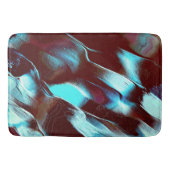 aus mattem Metall, braun bis zyangraditiv Badematte (Vorderseite)