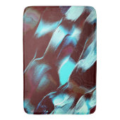 aus mattem Metall, braun bis zyangraditiv Badematte (Vorderseite Vertikal)