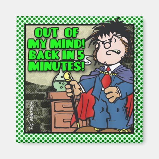 Aus meinem Kopf Magnet (Vorne)