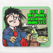 Aus meinem Kopf Mousepad (Vorne)