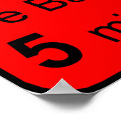 Aus meinem Kopf Poster (Ecke)