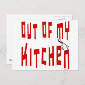 Aus meinem KüchenSprichwort Postkarte (Vorne/Hinten)