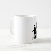 Aus meinem Rasen Kaffeetasse (Vorderseite Links)
