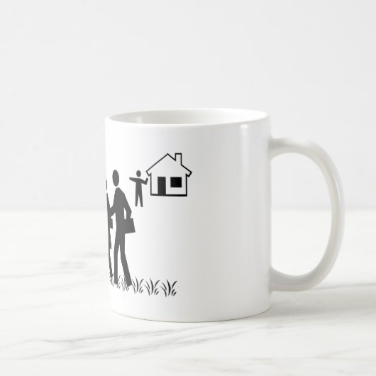 Aus meinem Rasen Kaffeetasse (Rechts)