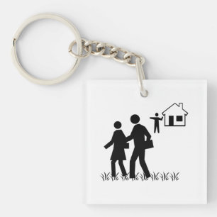 Aus meinem Rasen Schlüsselanhänger