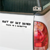 Aus meinem Verstand heraus Autoaufkleber (Auf Lkw)