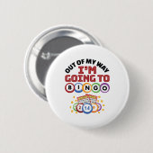 Aus meinem Weg gehe ich nach Bingo Button (Vorne & Hinten)