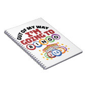 Aus meinem Weg gehe ich nach Bingo Notizblock (Rechte Seite)