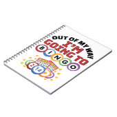 Aus meinem Weg gehe ich nach Bingo Notizblock (Linke Seite)