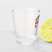 Aus meinem Weg gehe ich nach Bingo Schnapsglas (Links)