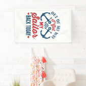 Aus meinem Weg komme ich heute zum Militär zurück Banner (Insitu)