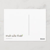 aus meiner Sicht unbeugbar Postkarte (Rückseite)