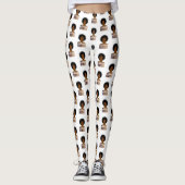 Aus Melanin gefertigt, mit jedem Schattenrelais Leggings (Vorderseite)