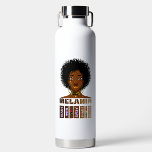 Aus Melanin gefertigt, mit jedem Schattenrelais Trinkflasche