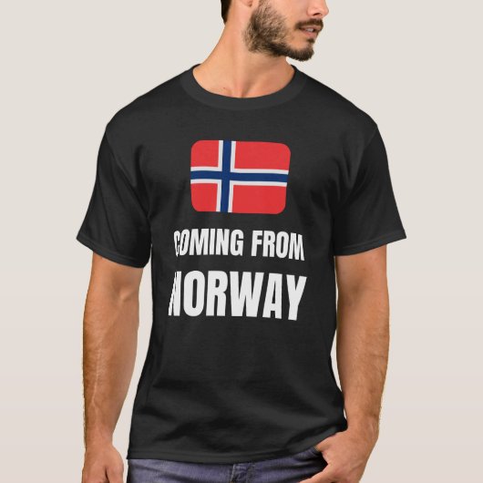 Aus Norwegen T-Shirt (Vorderseite)