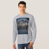 Aus Null gebaut, nach mehr gescannt T-Shirt (Vorne ganz)