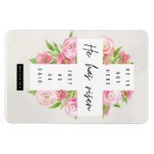 Aus obigem Bibelverse-Foto drucken Magnet (Horizontal)