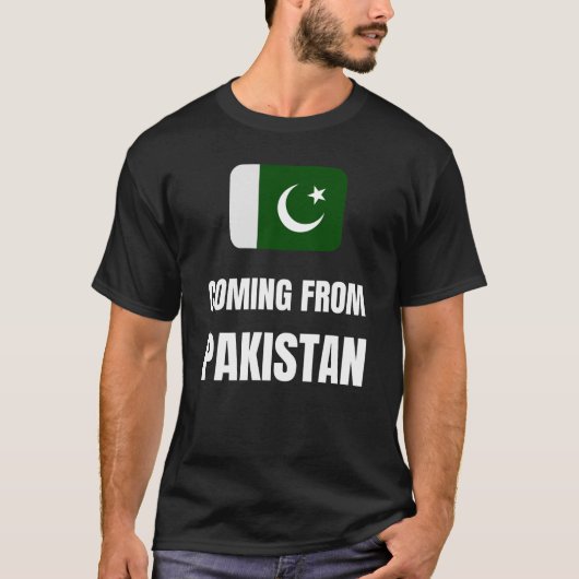Aus Pakistan kommen T-Shirt (Vorderseite)