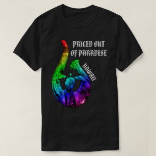 AUS PARADISE HERAUS HI Honu Tribal Hook Rainbow PR T-Shirt
