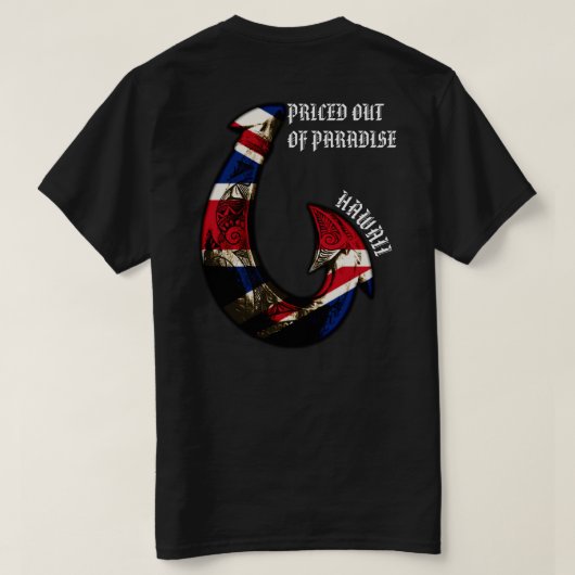 AUS PARADISE HERGESTELLT - HIFlag-HIFlag-Haken aus T-Shirt (Design Rückseite)