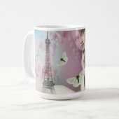 Aus Paris mit Liebe Kaffeetasse (Vorderseite Links)