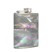 AUS PERLMUTT rote Ohrschnecke angesagte Flachmann (Rechts)