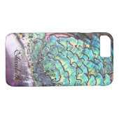 Aus Perlmutt schillerndes Juwel-personalisierter Case-Mate iPhone Hülle (Rückseite (Horizontal))