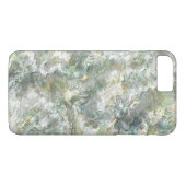 Aus Perlmutt weißer Wirbel Case-Mate iPhone Hülle (Rückseite (Horizontal))
