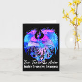 Aus -phoenix aufsteigen - die Asche Karte (Gelbe Blume)