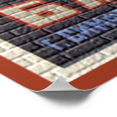 Aus Russland mit Bier Poster (Ecke)