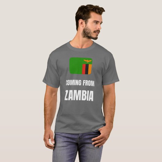 Aus Sambia T-Shirt (Vorne ganz)