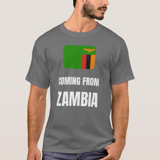 Aus Sambia T-Shirt (Vorderseite)