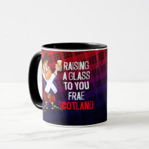 Aus Schottland ein Glas anheben - Neues Jahr