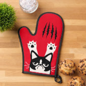 Aus Scratch hergestellt Ofenhandschuh (Oben unten)