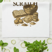 Aus Scratch Küchentuch hergestellt (Gefaltet)