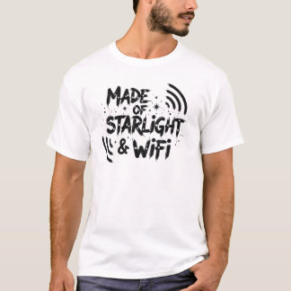 Aus Sternenlicht & WiFi T-Shirt