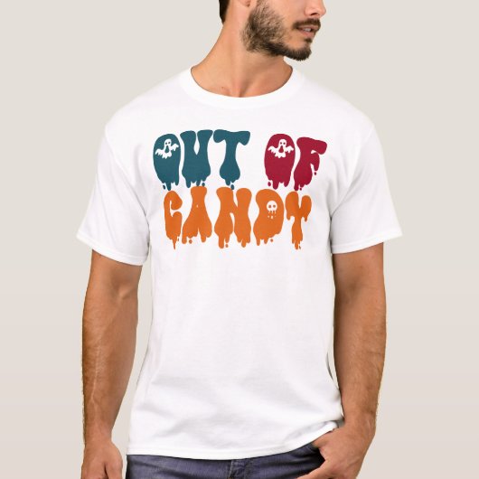 Aus Süßigkeiten T-Shirt (Vorderseite)