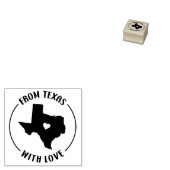 aus Texas mit Liebe, Gummistempel (Stempel)