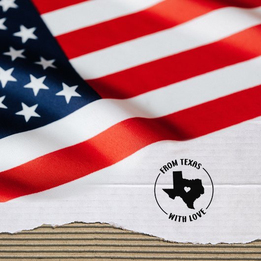 aus Texas mit Liebe, Gummistempel