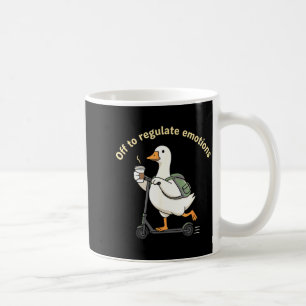 Aus, um die Emotionen der psychischen Gesundheit l Kaffeetasse