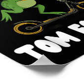 Aus, um Tomfoolery T-Shirt Frog Toad Weirdcore C Poster (Ecke)