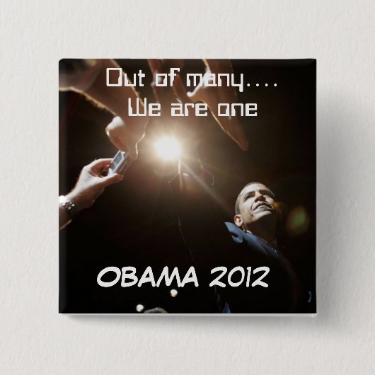 Aus vielen heraus button (Vorderseite)